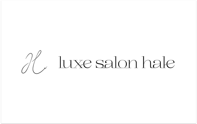 luxe salon hale ブランドロゴ