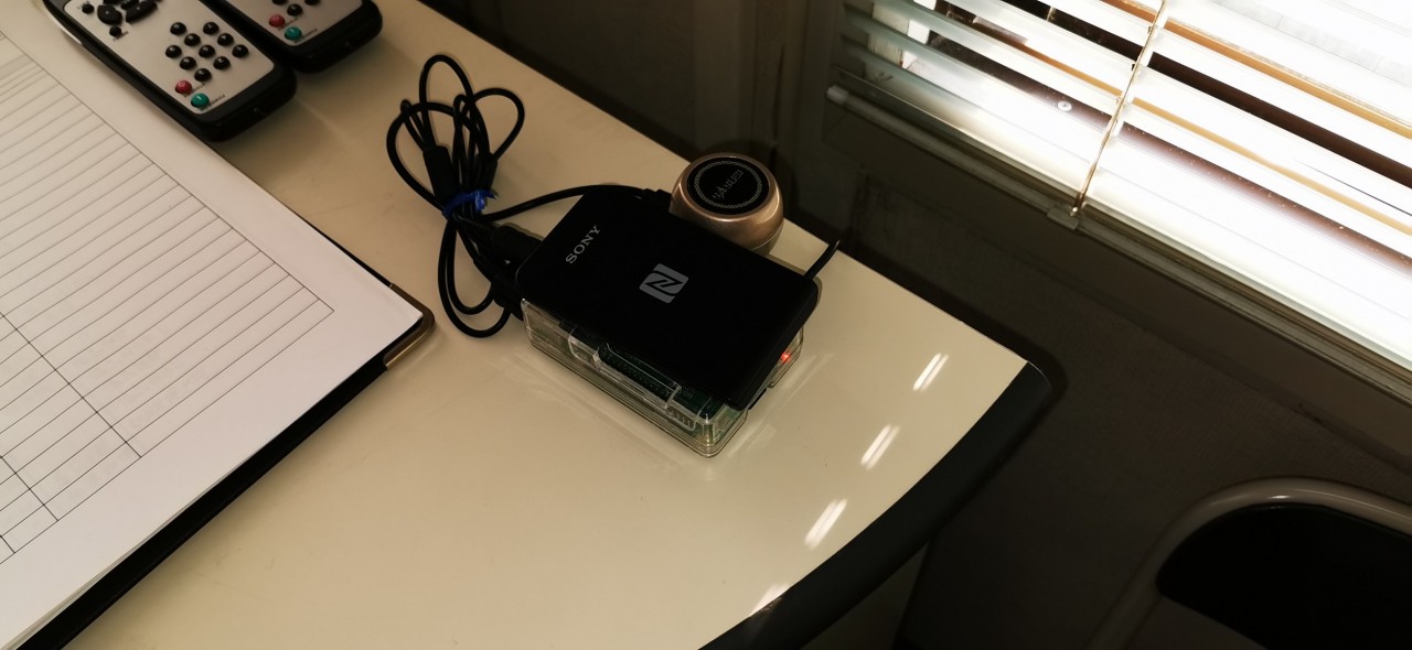 RaspberryPi×Felicaで入退室管理やってみた
