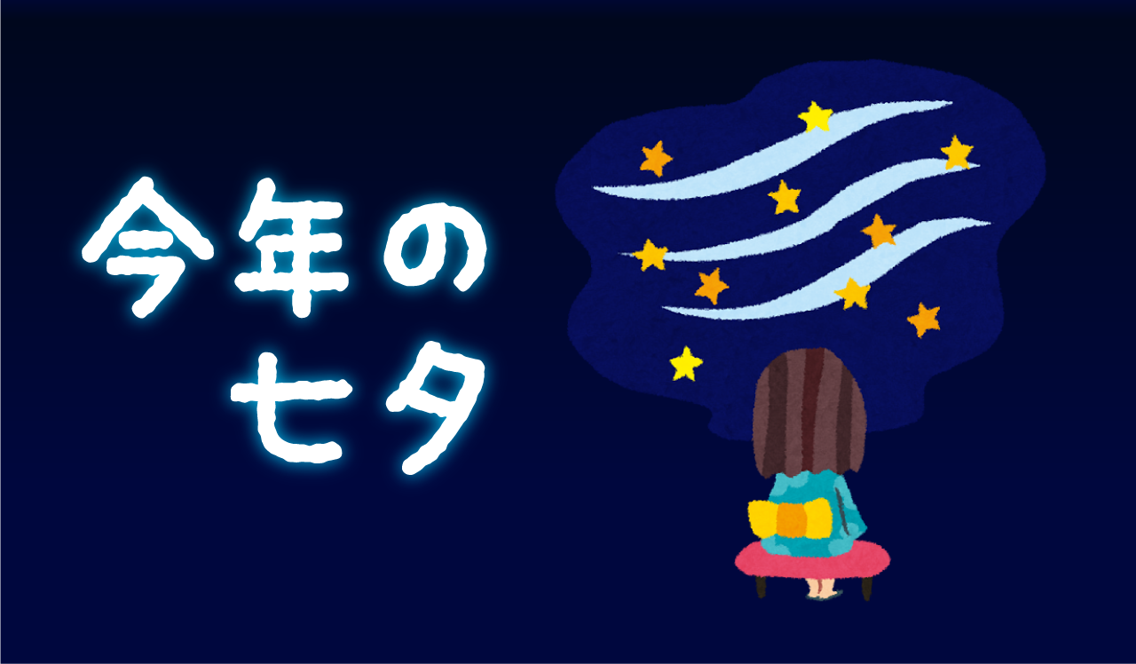 今年の七夕