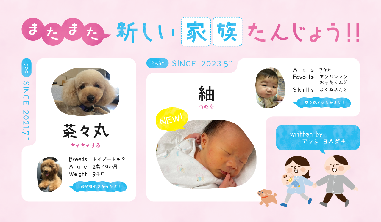 またまた新しい家族誕生!!