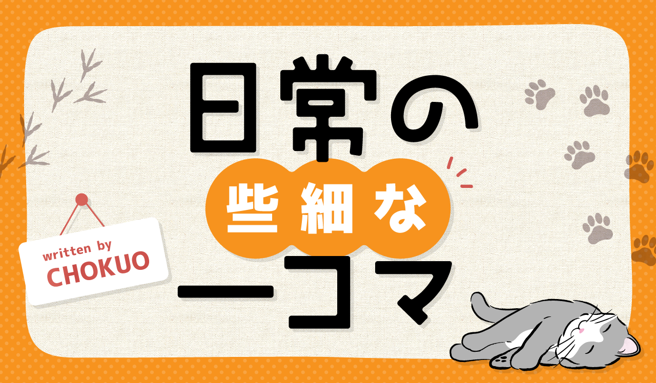 日常の些細な一コマ